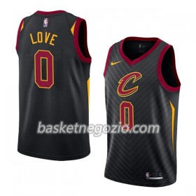 Canotte Uomo Cleveland Cavaliers Kevin Love 0 Nike 2017-18 Nero Swingman